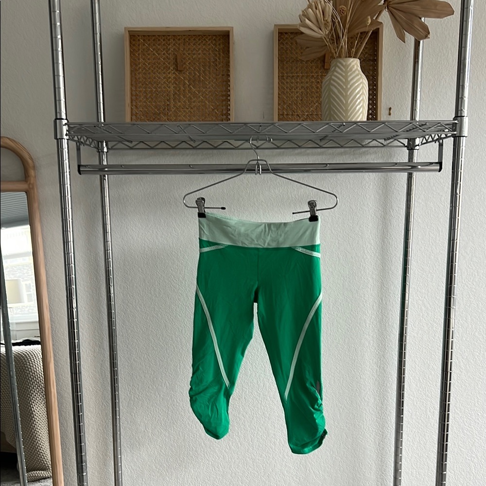 Lululemon Athletica Green Leggings